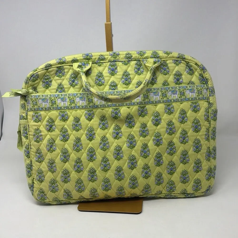 Vera Bradley Citrus Laptop Case Bag Elephant Floral Retired Spring 2006